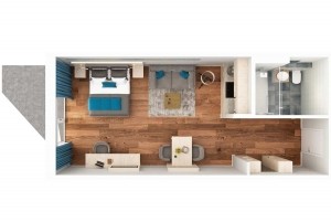 Apartment Business - Grundriss